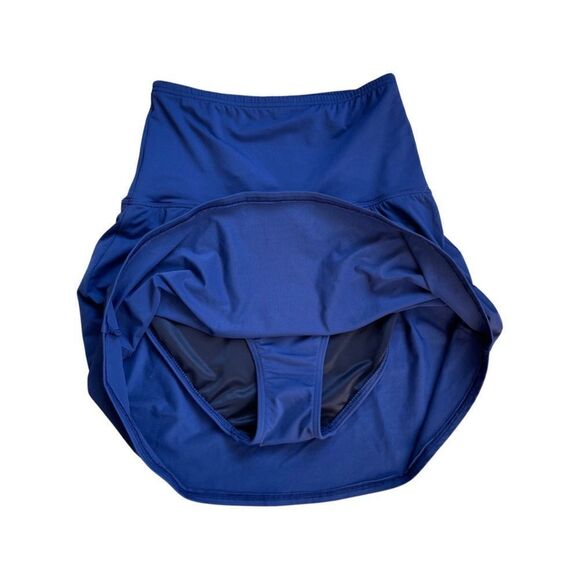 Land’s End Women's High Waisted Modest Swim Skirt Swim Bottoms • Navy • 4 • NWT - Picture 5 of 10